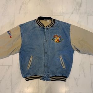 Vintage Disney Winnie the Pooh Varsity Jacket M